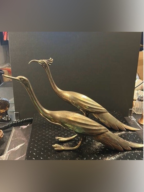 Unknown Other - Peacock/Pheasant Brass Pair - call out